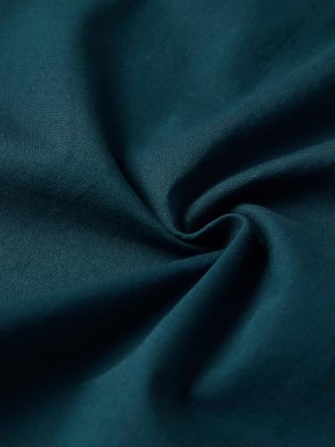Image of The Souled Store Cotton Linen: Men and Boys Long Sleeve Spread Collar Solid Cotton Relaxed Fit Easy to Style Everyday Office Wear Cotton Linen Shirts