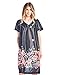 Casual Nights Women's Short Sleeve Muumuu Lounger Dress