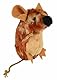 Trixie 4011905457857 Maus Plüsch mit Sound, 8 cm