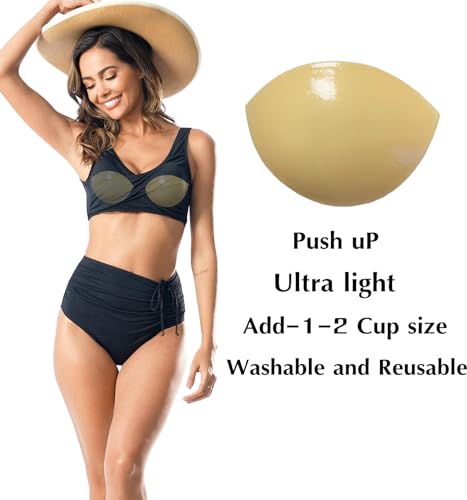 Double-Sided Sticky Bra Pads Breathable Adhesive Cups Push Up Sticky Inserts for Bra Inserts Breast Enhancer3