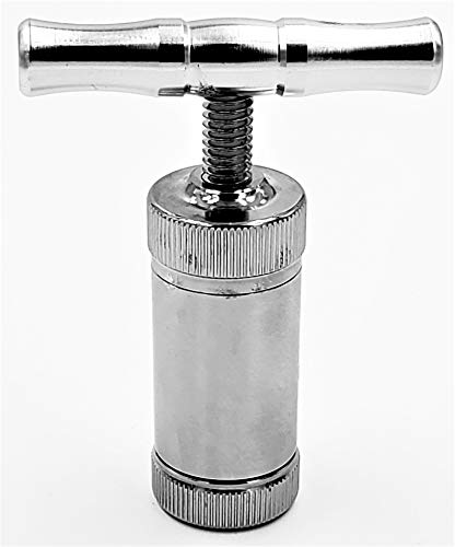 Compresa de presión con mango en T de aleación de metal de aluminio