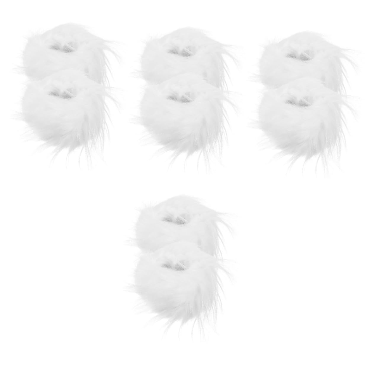 4pares Mujer Cuffs De Invierno De Piel Sintética Calentadores De Muñeca Suaves y Acogedores Accesorio De Moda Para Realzar Tu Estilo Temporada Fría