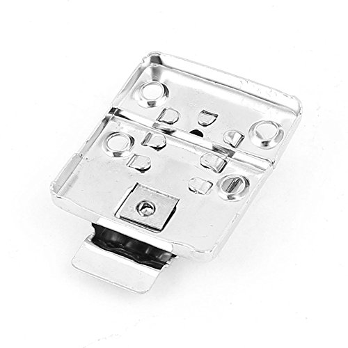Gosono 4Pcs/Lot Silver Fastener Toggle Latch Catch Chest Case Suitcase Boxes Chests Trunk Lock Clip Clasp Trinket Tool Practical Locks #TOP7