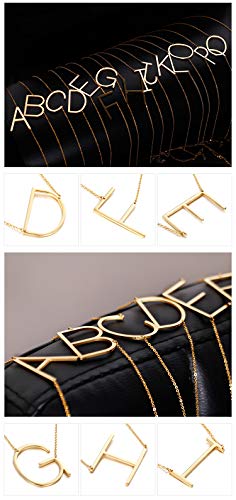 𝐁𝐢𝐠 𝐋𝐞𝐭𝐭𝐞𝐫 𝐍𝐞𝐜𝐤𝐥𝐚𝐜𝐞 Stainless Steel Initial Pendant Best Friends Jewelry for 𝐖𝐨𝐦𝐞𝐧 Her Wedding Birthday Christmas Gifts2