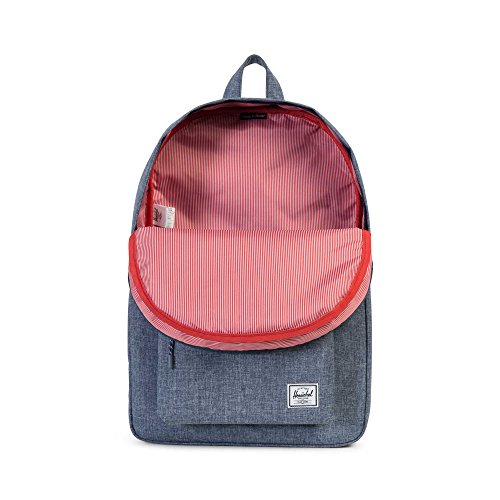 Image of Herschel Classic Backpack, Dark Chambray Crosshatch I, Classic 24.0L