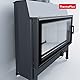 Kamineinsatz aus Stahl Nadia 14 kW Ø 200