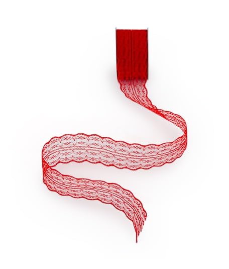 WRAP Concepts Net Lace Ribbon (10m) (Red)-image-41