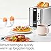 Chefman 2-Slice Pop-Up Stainless Steel Toaster w/ 7 Shade Settings, Extra Wide Slots for Toasting Bagels, Defrost/Reheat/Cancel Functions, Removable Crumb Tray, 850W, 120V, Silver