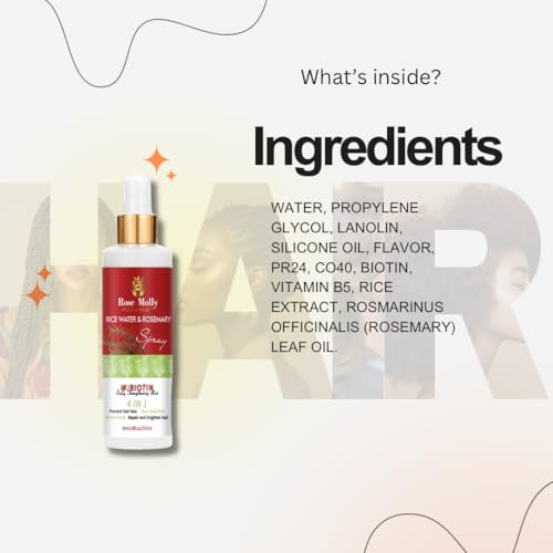 Spray Rice Water & Rosemary 4 en 1 6.8 fl oz miniatura 5