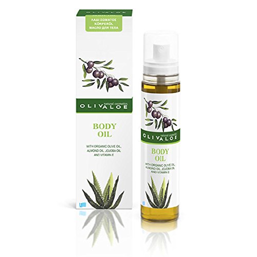 OLIVALOE 00139 - Aceite corporal, 130 ml, cosmética natural Cover