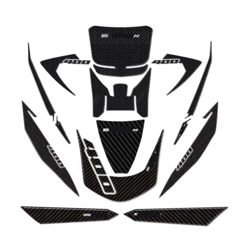 Autocollants kit 3D résine réservoir Burgman 400 2017-2023 protection