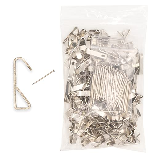 Image of 10-pc Picture Hangers Conventional Hooks 30 Pound Capacity