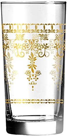 Luminarc Decorative Cooler Marrakech Real Gold (Set of 4), Copper...