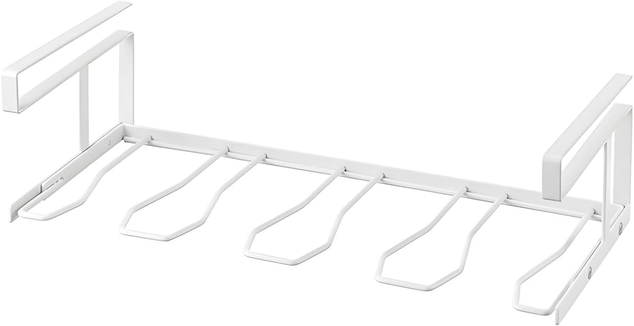 Space Saving Vertical Boot Organizers with Iron Frame & Rusts Coating for Efficient Shoe Rack in Small Space High Boot Hanger