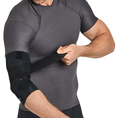 Adjustable Compression Elbow Sleeve for Tennis and Golfers Elbow - Medium
