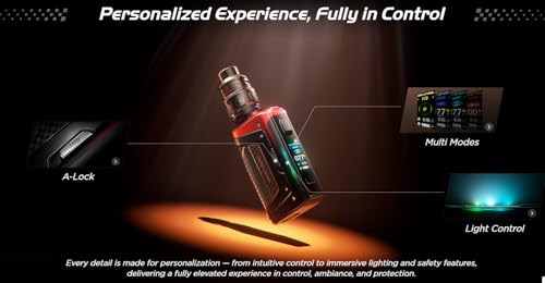 GEEKVAPE Aegis Legend 5 Box Mod 200W avec modes ECO Smart et TC - 6