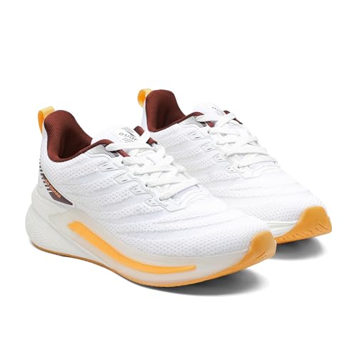 Image of ASIAN Powerplay-25 Men's Running Shoes | Knit Mesh Upper Lightweight Shoes | Memory Foam Technology | Premium Athletic Sneakers for Sports & Gym
