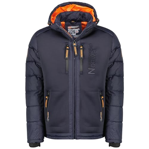 Geographical Norway Herren Winterjacke Beachwood Navy - XXL