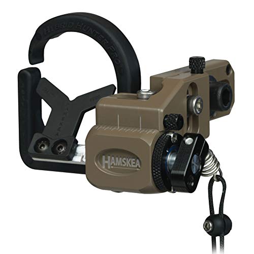Hamskea Archery Solutions Hybrid Hunter Pro Coyote Right-Hand Micro Tune Arrow Rest (210775)