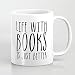 Produktbild Leben mit Bücher ist nur besser Tassen, Weihnachten Geschenke Geschenke für Frauen Funny Schwester Geburtstag Geschenke Best Funny Geschenke für Männer Tasse Office 11 Oz Tasse beiden Seiten