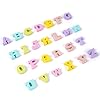 Letters mini erasers for kids classroom alphabet cute erasers bulk colorful pencil erasers for preschoolers toddler learning spelling back to school supplies 52pcs abc education with box  urban country home decor