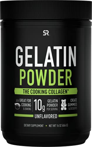 Gelatin Collagen Cooking Powder ~ Sourced from Pasture Raised,Grass-Fed Cows ~ Great for Cooking and Baking~ Certified Keto Friendly and Non-GMO