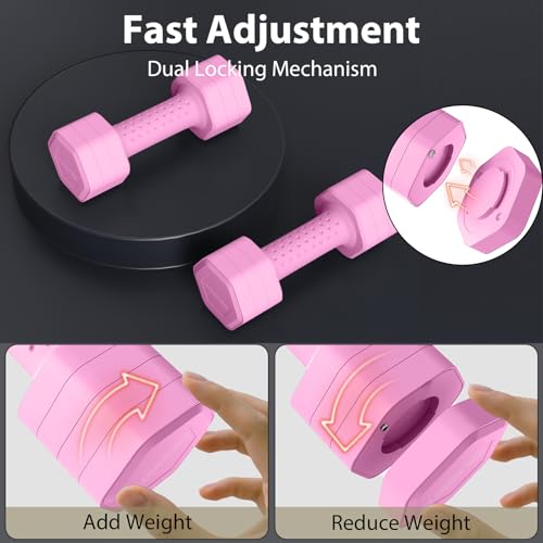 Set of 2 Adjustable Dumbbells 50lbs