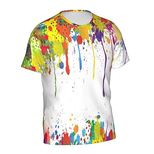 QiErDesign T-Shirts for Men Boys 3D Printed T-Shirts Short Sleeve Graphic Tees Shirt