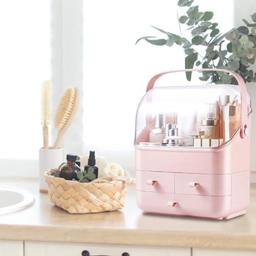 Makeup Organizer Box with Lid
