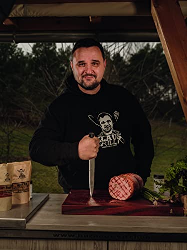 Foto von Klaus grillt: Dutch Oven: 60 unfassbar leckere Rezepte. Das 2. Buch des größten deutschen Grill-YouTubers. Chicken Curry, BBQ-Roulade, Pulled Beef, Gyrossuppe, Wurstgulasch
