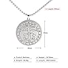 HCMA Witchcra Solomon Amulet Pendant Necklace Archangels Michael Raphael Talisman Stainless Steel Necklace Jewelry Gift #5