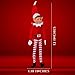 Christmas Elf Behaving Badly Plush Toy | Novelty Long Bendy Naughty Boy Christmas Elves Doll | 12 Inches (Pack of 2)
