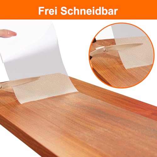 Spurtar 15 x 60 cm Treppenstufen Matten Antirutschmatte, 15 Stück Transparent Stufenmatten Innen rutschfeste Klebeband für Holzstufen Set für Boden Rutschschutz Selbstklebend Antirutsch Streifen