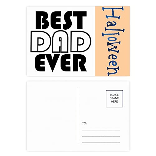 Cartes postales Best Dad Ever lot de 20 pour dire je t'aime à son papa
