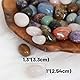 1600g Edelstein Set | 2-3 cm Bunter Mix an natürlichen Trommelsteinen | Mischung aus echten Edelsteinen | Mineralien Dekosteine | Halbedelstein Set | Tumbling, Cabbing, Wicca & Reiki