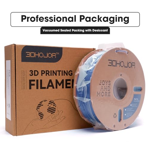 Image of 3DHoJor PLA Pro (PLA+) Filament 1.75mm, 3D Printer Filament, Cardboard Spool, Dimensional Accuracy + /- 0.03 mm - Blue, 1kg