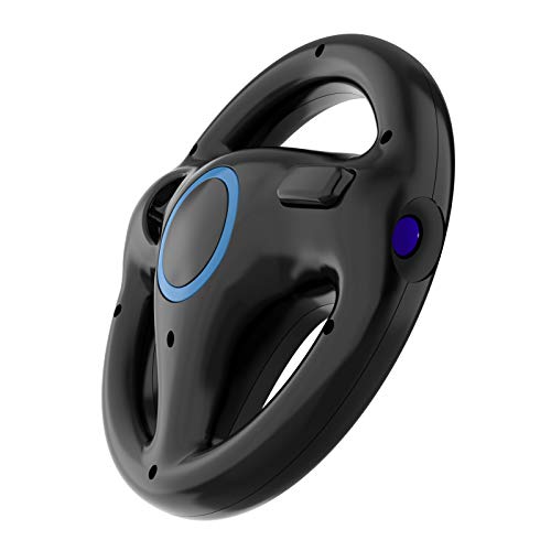 image for HG2021 Mario Kart Racing Steering Wheel for Wii and Wii U Remote Contr