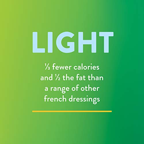 Wish-Bone Light Creamy French Salad Dressing, 15 FL OZ (Pack of 2)