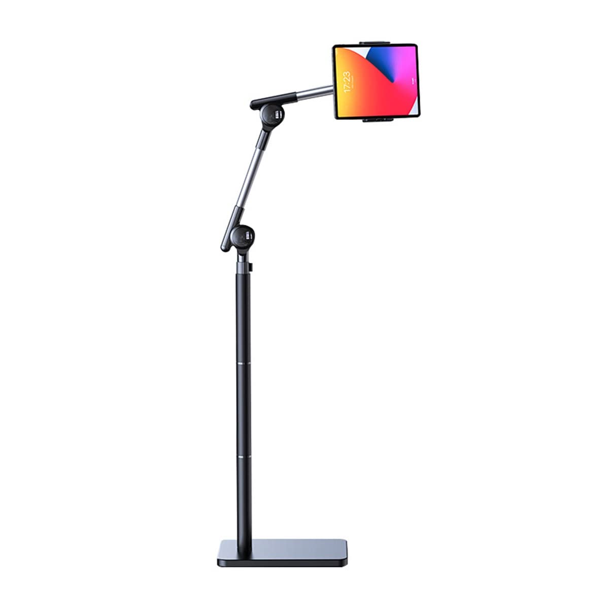 BKHsgDXJ Phone stand For 4-12.9 Inch Phone/Tablet,Lockable Long Arm,360 Degree Rotation Clamp Stands for Bedside,Sofa,Floor(140cm)