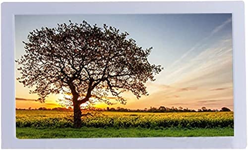 Cadre photo numérique 19 pouces blanc pour vos plus beaux souvenirs