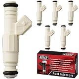 MACAX Set of 6 Fuel Injectors 24508208 FJ250 Replacement Compatible with Buick Riviera Regal Chevrolet Impala Monte Carlo Pontiac Bonneville Grand Prix 3.8L V6 - Replaces 800-1249N FJ10300 832-11163