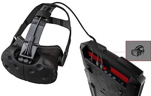 Skywin 3-In-1 Vr Backpack Cable - Compatible With Hp Z Vr Backpack And Htc Vive - 3 In 1 Hdmi+Usb+Dc 1 Meter Cable For Linkbox And Headset Connection (3.2 Foot) (Black) #TOP3