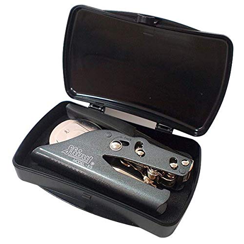 Shiny Custom Address Embosser Personalize with Initials & Text HandHeld Embossing Stamp