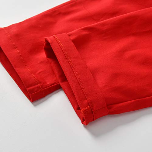MHSH Roupa de Natal para bebês meninos, camisa listrada verde com gravata borboleta e calça, conjunt