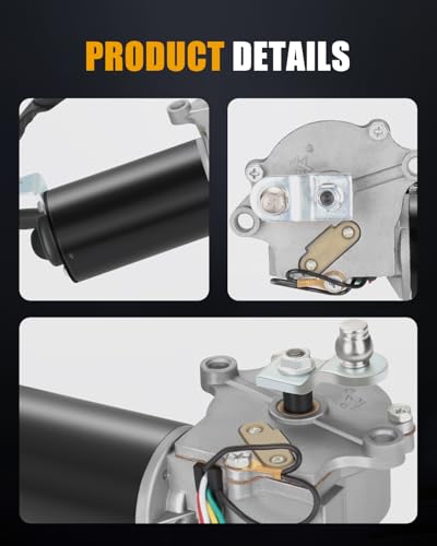 Image of ROADFAR Windshield Wiper Motor Replacement fit for 1987-1995 for Jeep Wrangler,56030005,620-00727,WPM432