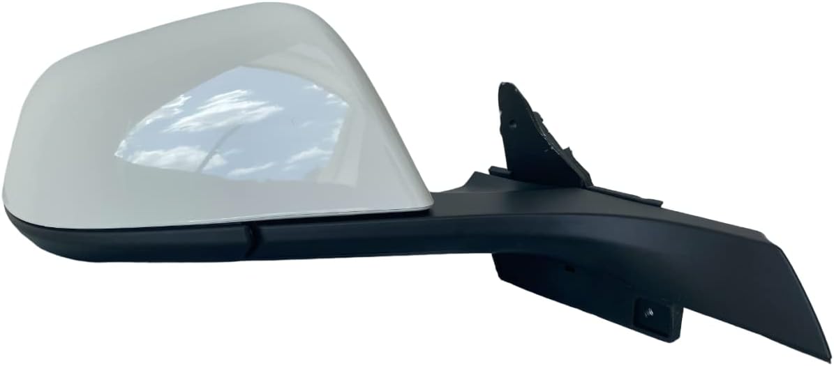 #155 8th Gear White Right Passenger Side Mirror Compatible with Tesla Model 3 2017 2018 2019 2020 2021 2022 2023 2024 2025