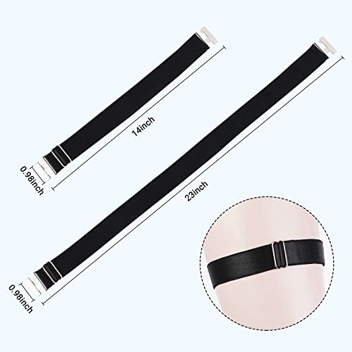 Moon Wood Plus Size Thigh Garter Belt, Adjustable High Elastic Garter Belt2