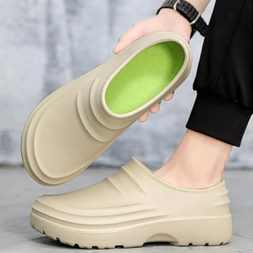 Arcofy Mens Sandals, Comfortable Non-Slip Slip-On, Waterproof Comfort Office Shoes, Eva Orthopedic Work Shoes4