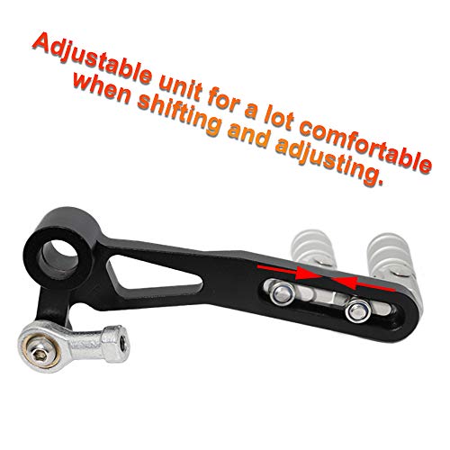 BarBaren Motorcycle Shift Levers Folding Gear Shifter Pedal for Yamaha YZF-R25 14-20 YZF-R3 MT-25 15-20 MT-03 16-20