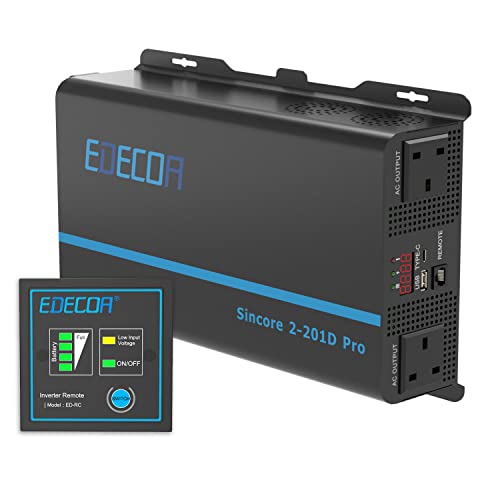 EDECOA 2000W Pure Sine Wave Power Inverter 2000...